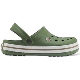 Resim Unisex Confort Medikal Hemşire Sabo Terlik Haki Haki 