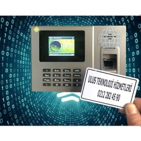 Resim Parmakizi Okuyucu Personel Takip Cihazı 