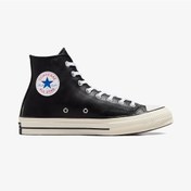 Resim Converse Chuck 70 Unisex Siyah Deri Sneaker A07200c Siyah 
