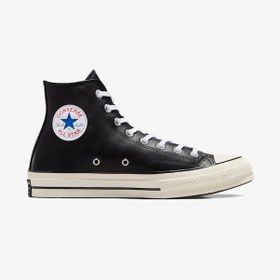 Resim Converse Chuck 70 Unisex Siyah Deri Sneaker A07200c Siyah 