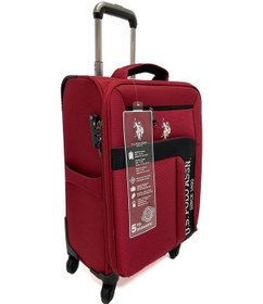 Resim U.s. Polo Assn. Bordo Kumaş Unisex Orta Boy Valiz Plvlz21282bo 001 