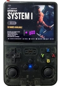 Resim Gubisi R36S 3.5'' Linux Sistemi Retro El Video Oyun Konsolu 