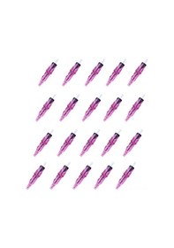 Resim Wezone Tätüo Çizim Kalemi, Tek Parça İğne, Kağıda Kolay Çizim, Püskürtmeli Yay, 5 Renk Seçeneği, Çoğu Makineye Uygun, 20 Adet Pembe 