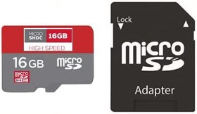 Resim Fuchsia 16 GB Micro SD Hafıza Kartı ve Micro SD Adaptör Class 10 