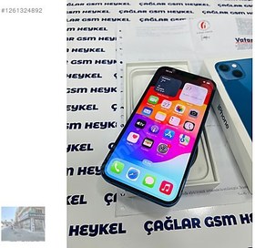Resim Apple iPhone 13 İkinci El TR | 256 GB | Mavi 