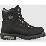 Resim Harley-davidson 025m100530 Clemente Erkek Bot - Siyah Deri-siyah Deri 