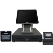 Resim Afanda Oscar i5 8/120 15.’ Dual Pos Pc- Barkod Okuyucu- Fiş Yazıcı- Çekmece Profesyonel Pos Pc Seti 