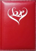 Resim Promosyon Denizi I Love You 7 Görselli Kırmızı Ruhsat Kabı 
