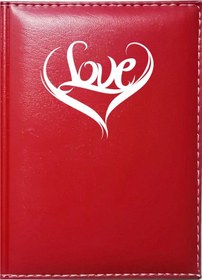 Resim Promosyon Denizi I Love You 7 Görselli Kırmızı Ruhsat Kabı 