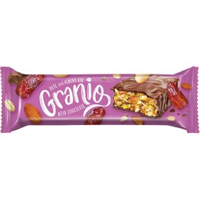 Resim Granio Hurmalı Bademli Çikolata Bar 40 G 
