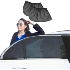 Resim OKAVANGO Araba Güneşliği Yan Cam Perde Oto Güneşlik Araç Güneşlik Ön Cam Güneşliği 2Adet 