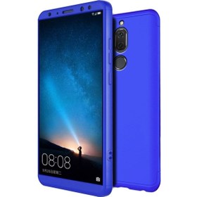 Resim kılıffuarı Huawei Mate 10 Lite Kılıf 3 Parçalı Tam Korumalı Gkk Sert Kapak 