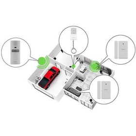 Resim Güvenlik Alarm Sistemi Kumandali Everest Eg-9830 