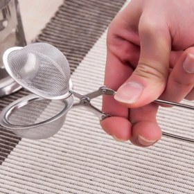 Resim Cooker Paslanmaz Çelik Bitki Çayı Demleme Süzgeci 