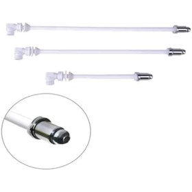 Resim FNC Klozet Taharet Çubuğu Krom Uçlu 34 Cm 