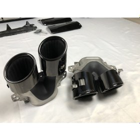 Resim Mercedes Benz W118 Cla180 Cla200 Uyumlu Cla45 Dfüzör Ve Egzoz Ucu 