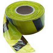 Resim Genel Markalar Emniyet Şeridi Sarı-Siyah İkaz Şeridi 500 mt 