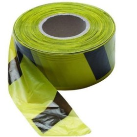 Resim Genel Markalar Emniyet Şeridi Sarı-Siyah İkaz Şeridi 500 mt 