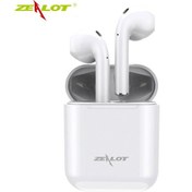 Resim Zealot H20 Beyaz I7s Tws Bluetooth Kulaklık Kablosuz Kulaklık Kulaklık Stereo Kulak İçi Kulaklık Şarj Kutusuyla İ11 Mini Dual V5.0 