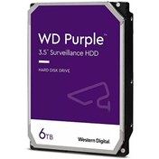 Resim Purple 64PURZ 6 TB 5400 Rpm 256 MB Sata 6 GB/s 3.5" 7x24 Güvenlik Harddisk WD