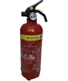 Resim Carub 1kg Yangın Söndürücü (Yeni Yönetmeliğe Göre Üretilmiştir) 