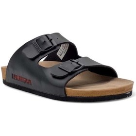 Resim Lumberjack Mendy P 5fx Siyah Anatomik Casual Tokalı Spor Terlik Siyah 