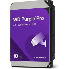 Resim DTS Teknoloji 10TB 7/24 Wd WD102PURP Purple 7200RPM 3.5 Sata 3 6gbit/s 256MB Güvenlik Kamerası Diski 