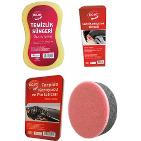 Resim Gojo Sünger Temizlik Seti 4 Parça 