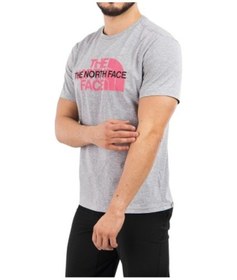 Resim The North Face M S/S Graphic Tee Erkek Tişört Gri 