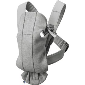 Resim Babybjörn Mini Kanguru 3d Jersey Light Grey 