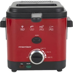 Resim Kibar 1,5 Lt Beyaz Fritöz, Pratik ve Şık Mutfak Aleti 