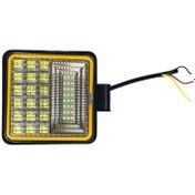 Resim NS Nilser Auto Parts Projektör Lamba Full Ledli Tır Kamyon Dorse 12-24v 1 Adet 