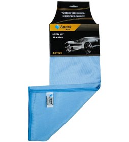 Resim 6 Adet Spark Active Mikrofiber Oto Temizlik Ve Cam Silme & Kurulama Bezi 40x60 Cm. 