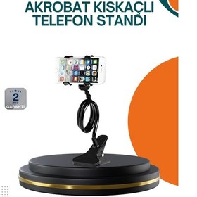 Resim Cosmotex Eller Serbest Kullanım Sağlayan Masaüstü Telefon Tutucu 