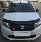 Resim Kingstar Dacia Logan 2004-2012 Kaput Koruyucu Rüzgarlık Siyah 