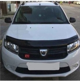 Resim Kingstar Dacia Logan 2004-2012 Kaput Koruyucu Rüzgarlık Siyah 