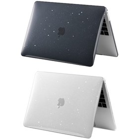 Resim Apple Uyumlu MacBook Pro 16.2 Kılıf Simli Kristal Parlak İnce Hafif Tpu Sert Koruma M5 M4 M3 M2 M1 Şeffaf 
