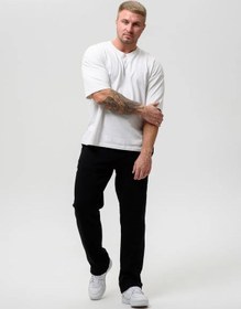 Resim Natali Spor Oversize Büyük Beden Sıcak Pantolonlar 255109532 Siyah 