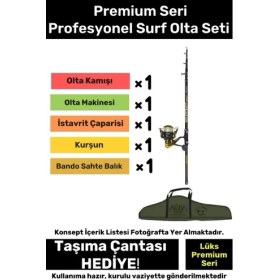 Resim Premium Viper Usta Surf Olta Seti Takımı 