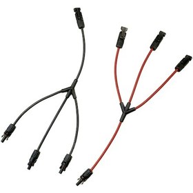 Resim 3 LÜ MC4 SOLAR KONNEKTÖR 3 İN 1 KABLOLU PARALELLEME 