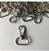 Resim YENİ HEDİYELİK DÜNYAM 50 Li Metal Makrome Anahtarlık Halkası Silver Gri Renk 