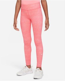 Resim Nike DRI-FIT ONE ALL OVER PRİNT TIGHT KIZ ÇOCUK TAYT FB1077-894 