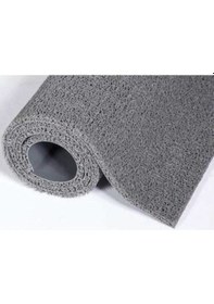 Resim Kıvırcık Paspas 120cm Eninde Gri Renk Gri 