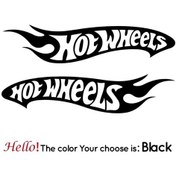 Resim Siyah-xl 42x82 Cm-yarış Araba Sticker Moda 1 Takım Tekerlekler Kask Vinil Çıkartması Motosiklet Çapraz Araba 4x4 Rv Su 