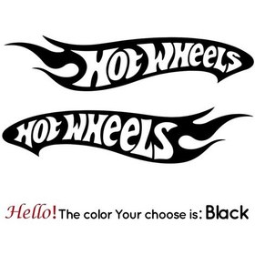 Resim Siyah-xl 42x82 Cm-yarış Araba Sticker Moda 1 Takım Tekerlekler Kask Vinil Çıkartması Motosiklet Çapraz Araba 4x4 Rv Su 