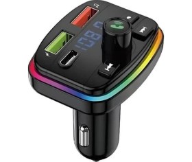Resim Delixa Fm Transmitter Modulator Araç Fast Quıck Charge Şarj Flash Bellek Micro Sd Mp3 Player 1 