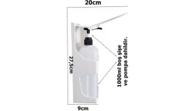 Resim Geseus Dezenfektan Dispenseri Kol Ile Kullanım Kapasite Şişe Dahil-Pwr-57 1000 ml 