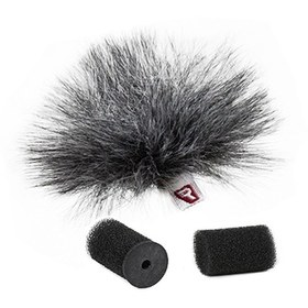 Resim Rycote 065556 Ristretto Gri Renk Yaka Mikrofonu Rüzgar Koruyucu 