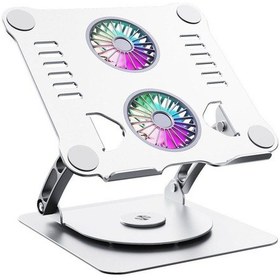 Resim Büro Ev Ofis Bilgisayarı İçin 360 Rotating Notebook Standı 