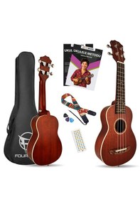 Resim Fourtune Sydra Uks-21mn Soprano Ukulele Maun Hakiki Ağaç Soprano 